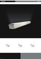 Led exterior wall light SPIDER