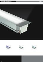 Recessed luminaire floor light SPIDER INCASSO