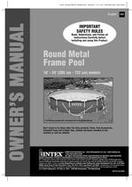 CIRCULAR METAL FRAME POOLS