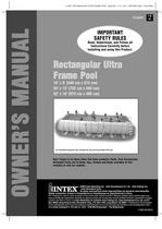 RECTANGULAR ULTRA FRAME� POOLS