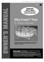 ULTRA FRAME� POOLS
