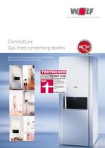 ComfortLine Gas fired condensing boilers