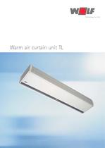 Warm air curtain TL 