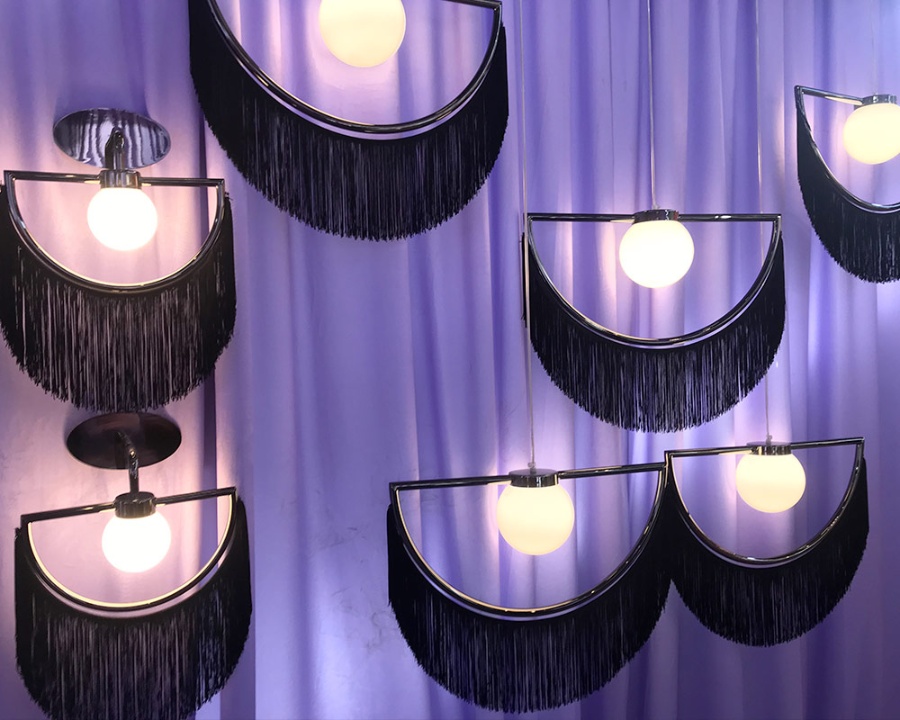 canapé modulable / contemporain / en tissu / contract