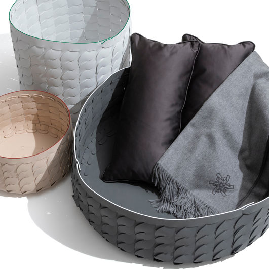 Cestini Portaoggetti Bambini Cesta Contenitore Cesti Di Stoccaggio Per Giocattoli, Cesta Di Stoccaggio In Corda Di Cotone Intrecciato Per Bambini, Cesti Per Coperte Per Soggiorno Ceste Vimini (Orso