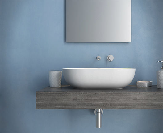 Lavabo Da Appoggio Ovale In Ceramica Moderno B6060