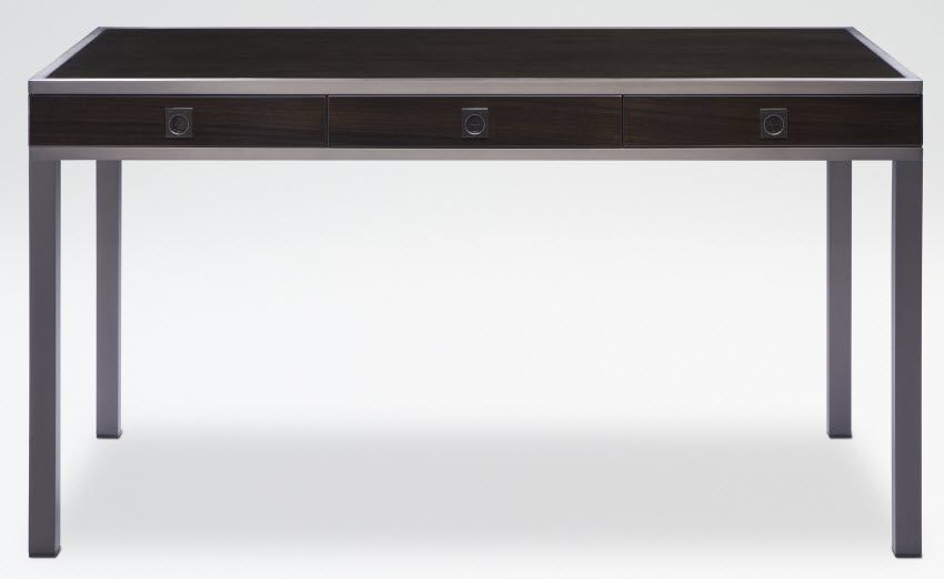 Scrivania moderna - CAMILLA - Giorgio Armani Casa - in acero / in metallo