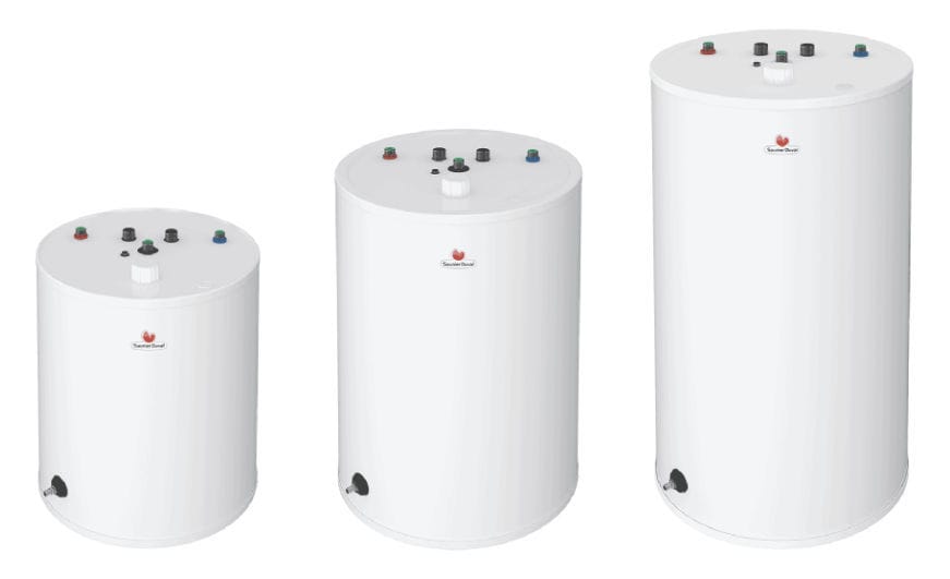 Boiler per acqua calda a pavimento FE Saunier Duval verticale / residenziale