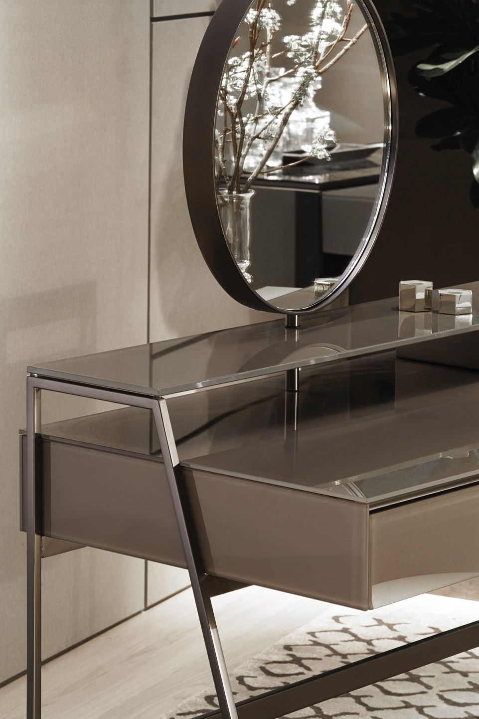 MÉNAGÈRE OLIERA OVALE STILE INGLESE OTTAGONALE IN ARGENTO 800 E CRISTALLO