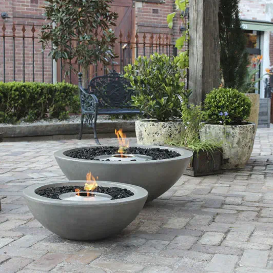 Braciere Da Giardino 75 Cm Ansobea - Con Maniglie E Piedini Rimovibili, In Ferro, Per Esterni, Balcone, Campeggio