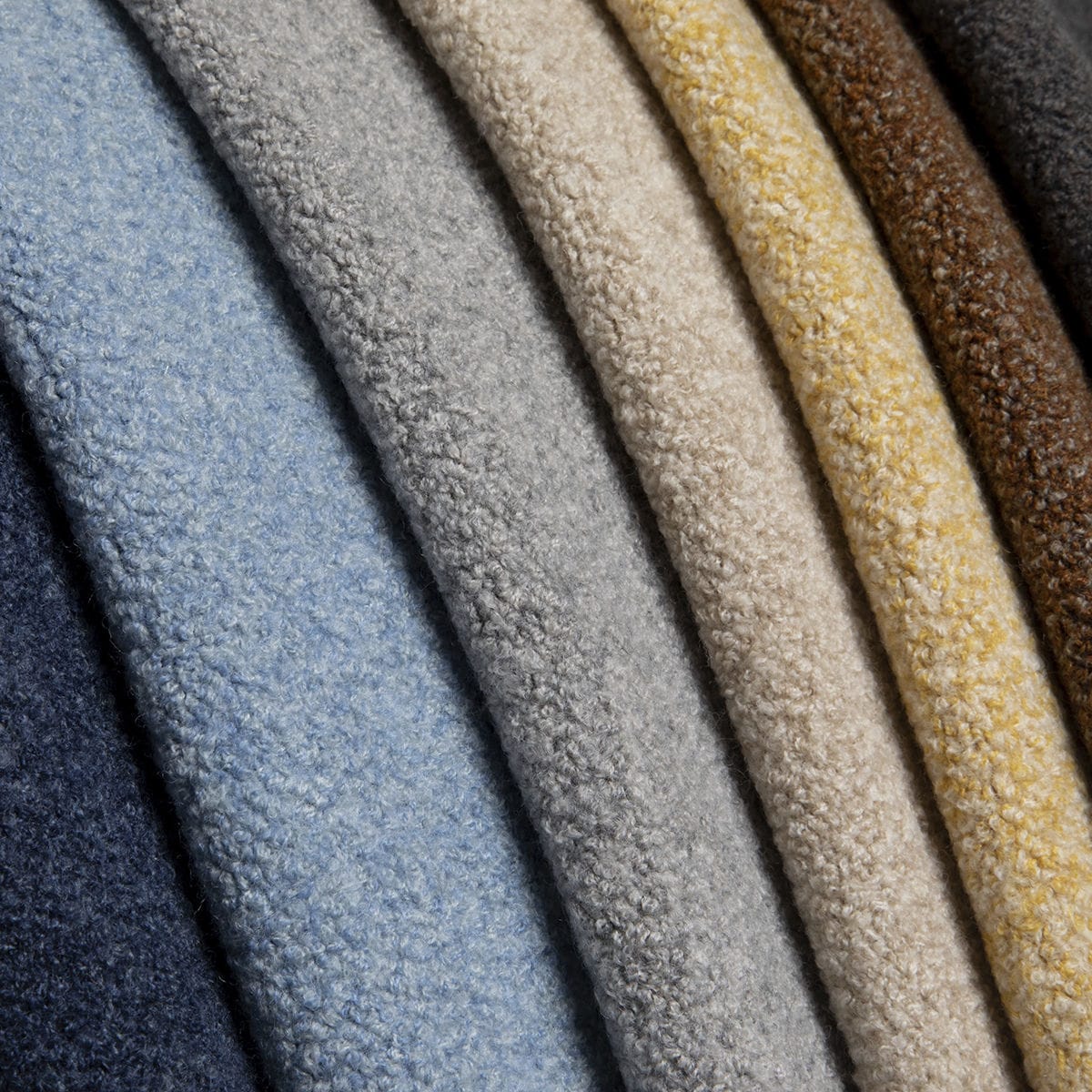 Tessuto Per Tappezzeria Con Motivo Tartan A Quadri In Tweed Testurizzato, Colore Blu, Per Divani E Sedie (campione 10 Cm X 8 Cm - Foto 3