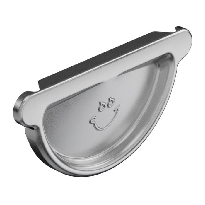 SPARES2GO Staffa Laterale Per Grondaia, Universale, In Acciaio Zincato, Supporto Di Fissaggio (300 Mm - Foto 8