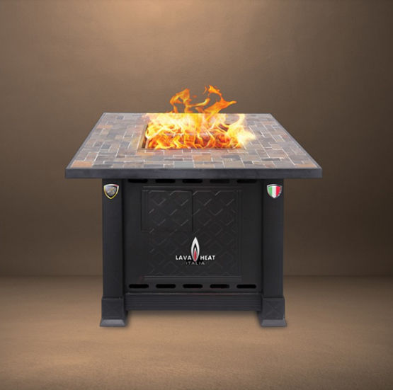Ignium Taran Pure braciere di ghisa portatile alto da giardino terrazzo campeggio