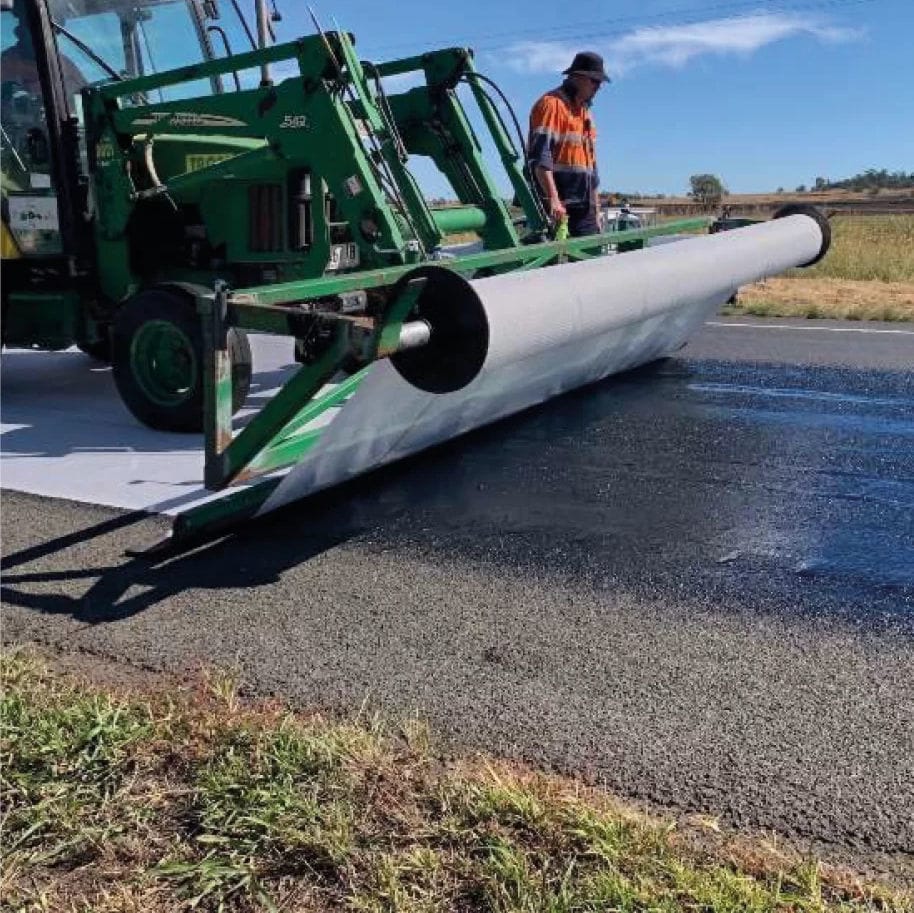 Telo per pacciamatura Tessuto geotessile sotto ghiaia, tessuto non resistente per barriera anti-erbacce per paesaggi per letto da giardino rialzato/scarico francese/vialetto/controllo dell'erosione