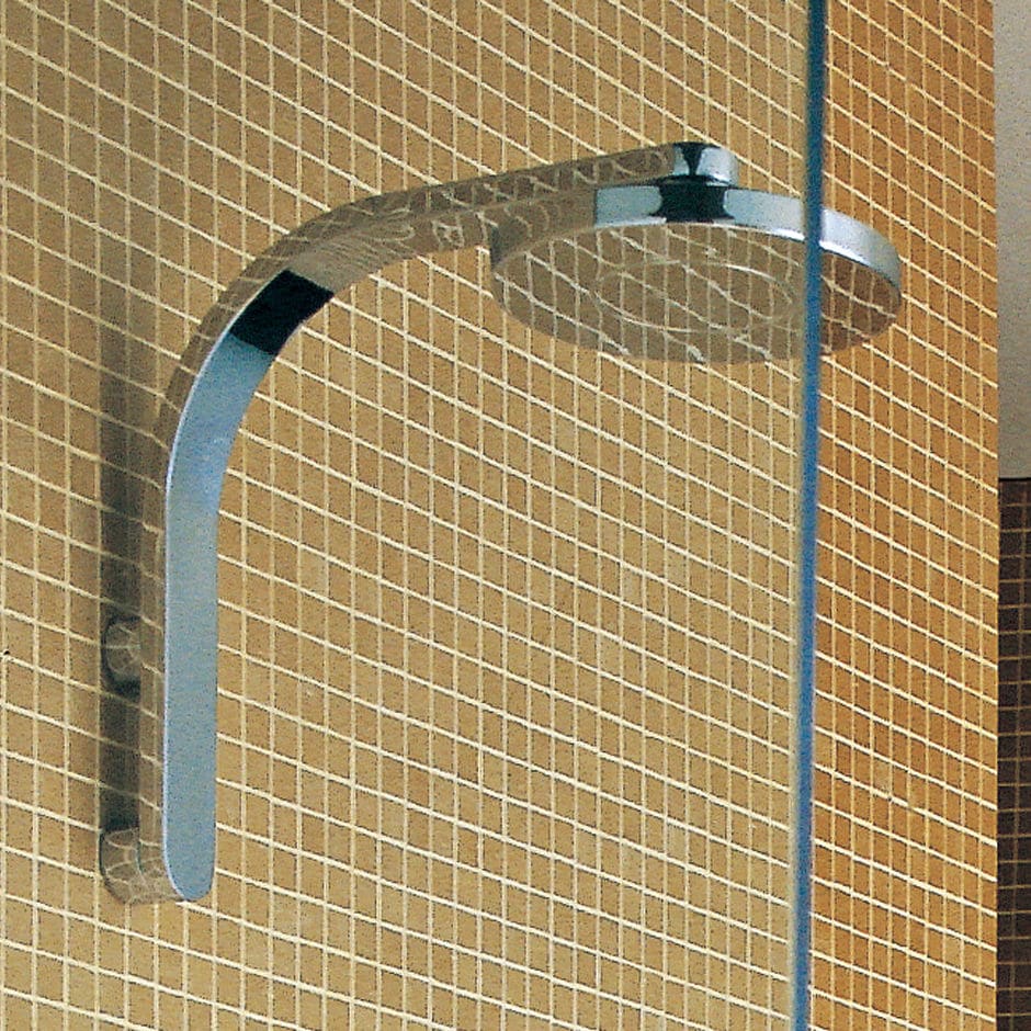 Soffione Doccia A Pioggia Rotondo 10 Pollici In Acciaio Inox 304 – Con Ugelli In Silicone, Da Parete O Soffitto
