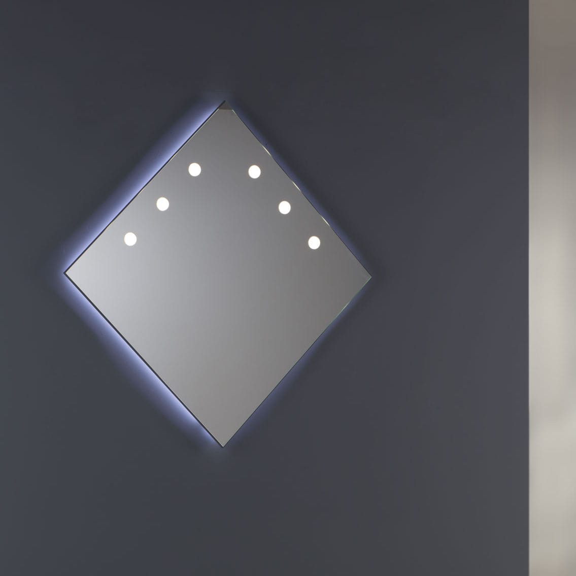 Specchio a muro - DIAMOND - Riflessi - contemporaneo / rettangolare