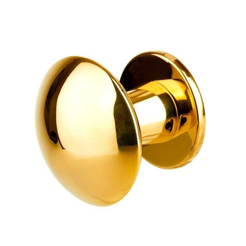 Aqbau Pomolo Tondo Per Porte D'ingresso Esterne – Maniglia Girevole – Acciaio Inox – Include Vite E Dado Di Montaggio - Foto 4