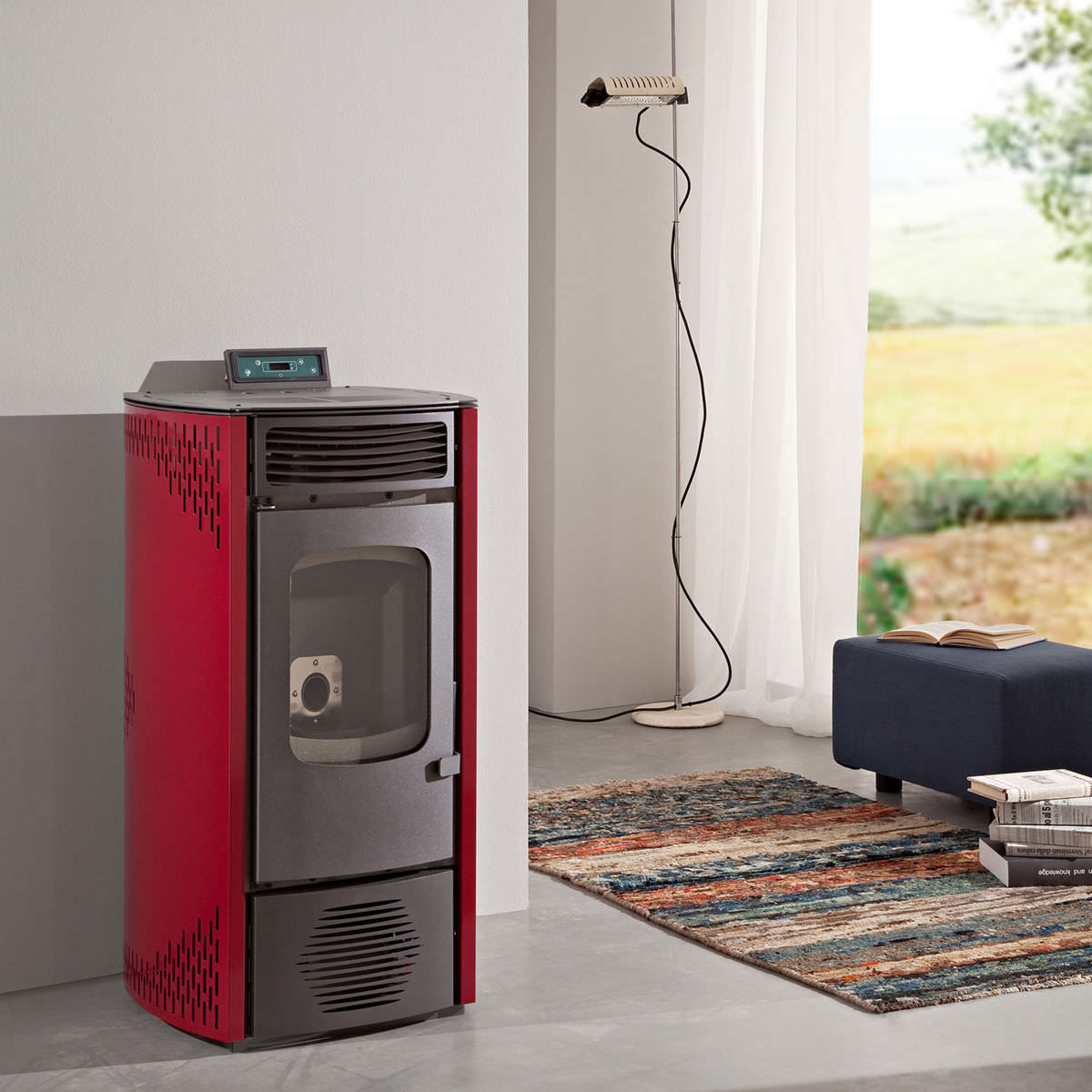 Acquista STUFA A PELLET AD ARIA VENTILATA KARMEK ONE MOD