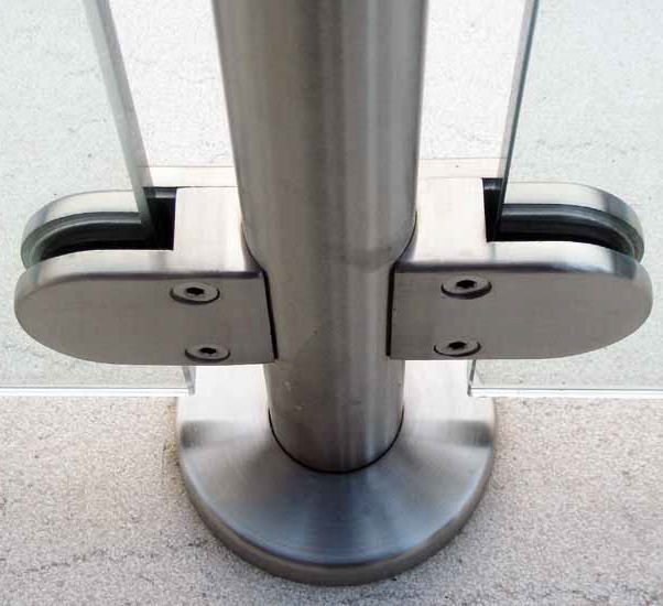 Morsetto Per Vetro Acciaio Inox 304 - Per Ringhiere Piscina, Scale E Balconi Senza Fori - Foto 10