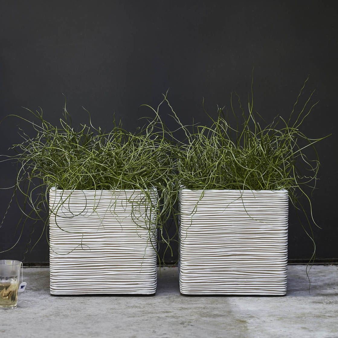 Nature Rib vaso elegante Deluxe avorio 40x60 cm KOFI1131 | Leroy Merlin