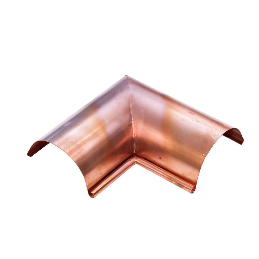 Grondaia in rame Κ.600 Biometal S.A. semitonda