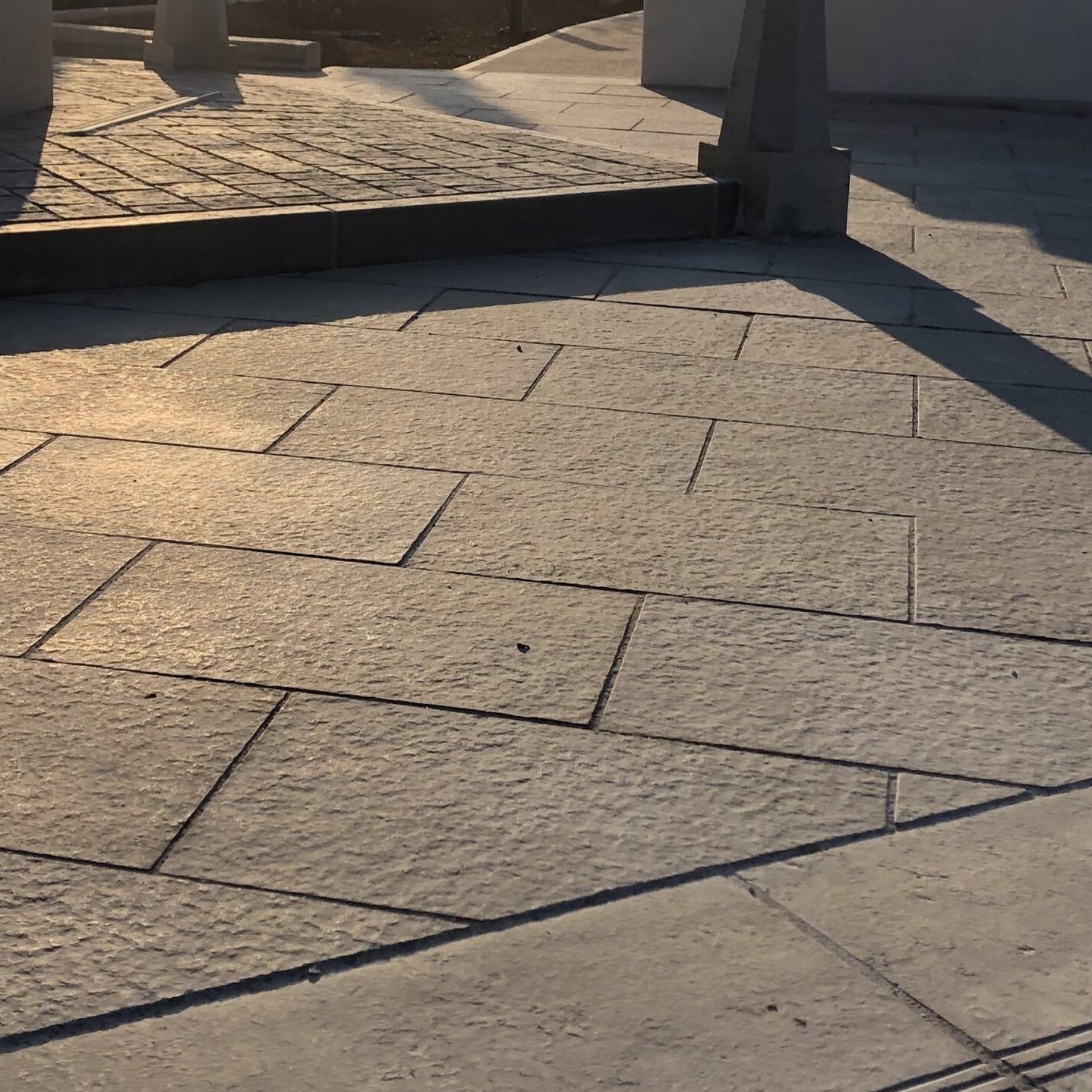 Panchina A Gradini In Cemento Calcestruzzo Per Arredo Urbano - Colore - Foto 3