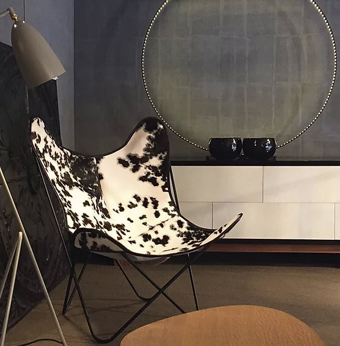 CLARKE | Poltrona in pelle di mucca By ESTEL GROUP design Von Robinson