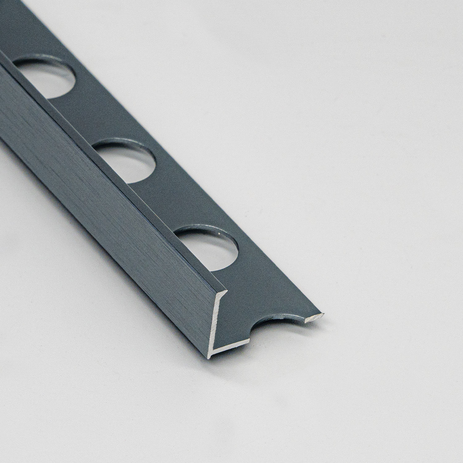 Profilo Di Finitura Alluminio 18x12mm - Lunghezza 2700mm, Argento, Autoadesivo - Foto 4