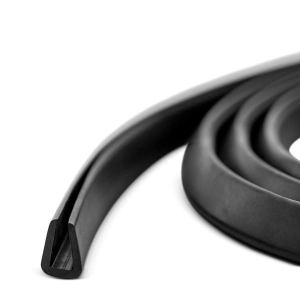 Protezione Bordi Portiera Auto - Guarnizione In Gomma 5.5m, Antigraffio E Antirumore, Nero - Foto 2