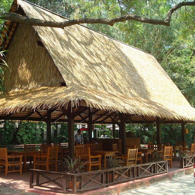 Rotolo Erba Artificiale Per Tetti - Paglia Sintetica Ignifuga, Verde, 0.5x1m