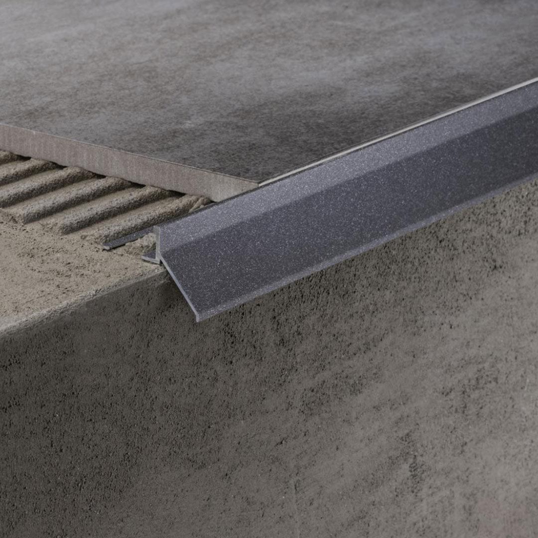 Profilo Angolare Esterno In Alluminio Per Piastrelle - Quarter Round Da 8mm, Finitura Opaca Argento - Protezione Bordi Con Stile - Foto 3