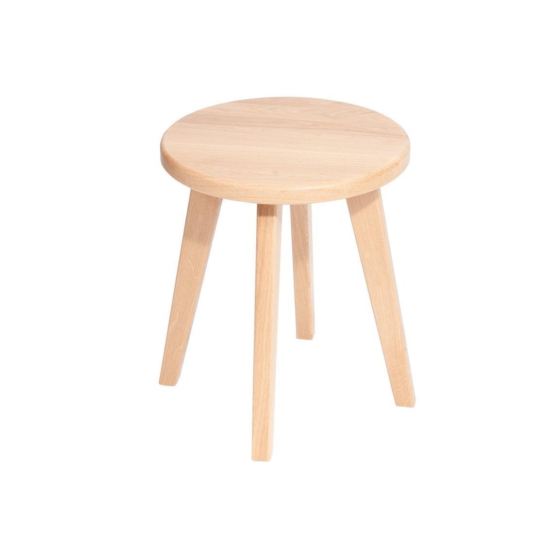 Taylor & Logan Zayne Sgabello Classico Girevole In Legno Rovere Anticato E Ecopelle Nera - Altezza Tavolo 61 Cm