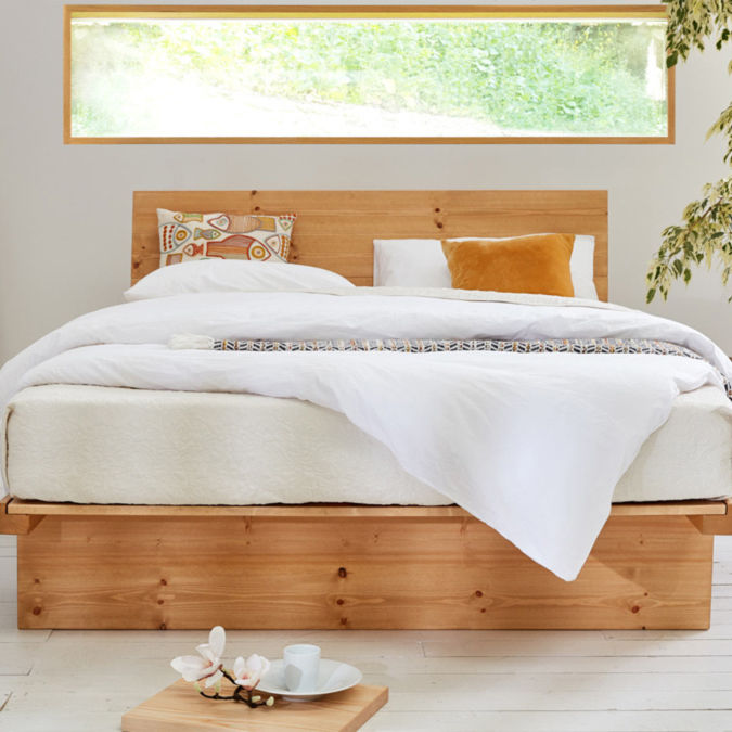 Letto matrimoniale JAPANESE FUJI Get Laid Beds moderno / con testiera / a cassetti