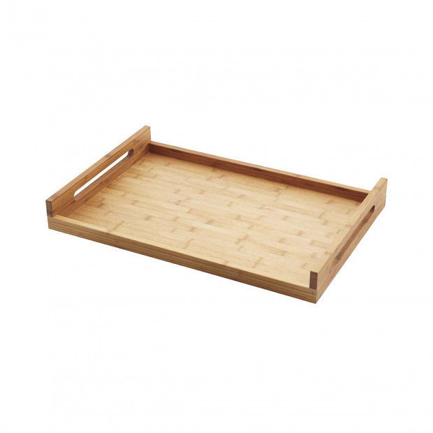 Vassoio Rotante In Bambù - Per Tavola E Servizio Pratico | Design Naturale E Funzionale - Foto 4