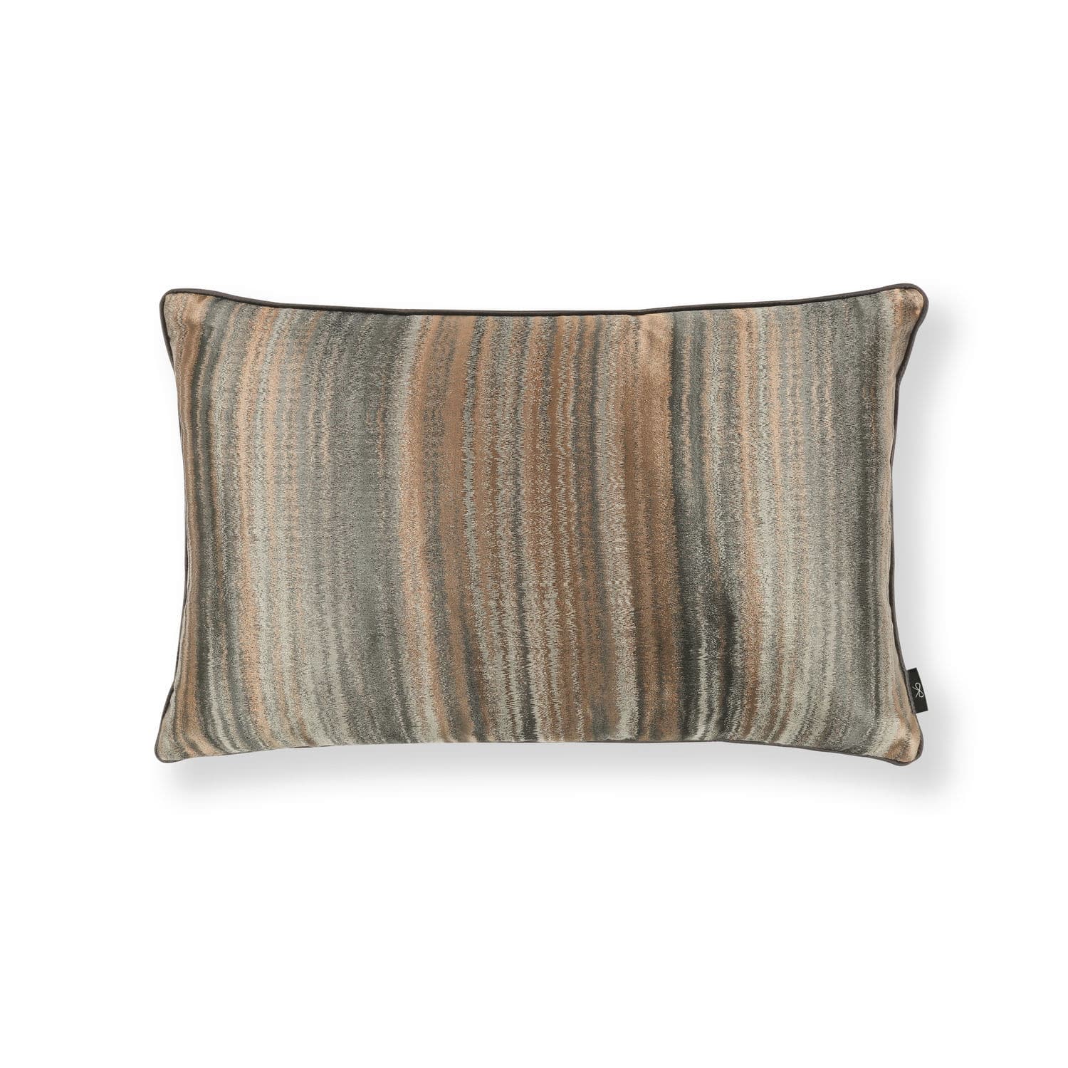 Greendale Home Fashions Cuscini Rettangolari Da Esterno 48x30 Cm (Set Da 2) - Motivo Righe Corallo, Antimacchia E Idrorepellente