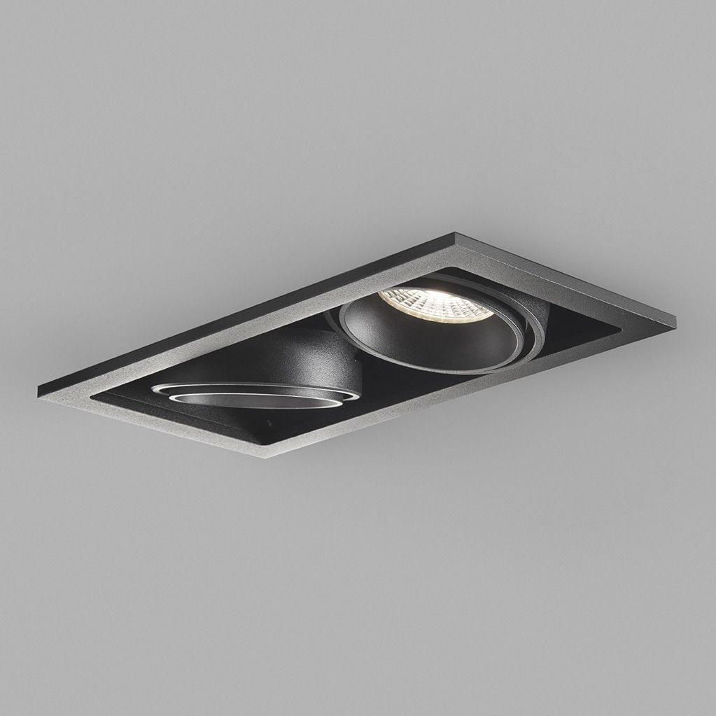 Faretto Da Incasso A Soffitto Ghost Light Point Led Rotondo Rettangolare