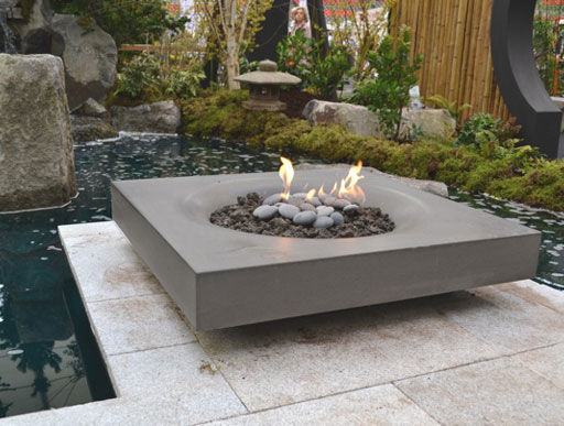 Braciere Da Tavolo A Bioetanolo Per Esterni E Interni – Fiamma Reale, Acciaio Inox, Elegante, Per Giardino, Balcone, Compleanni E Feste