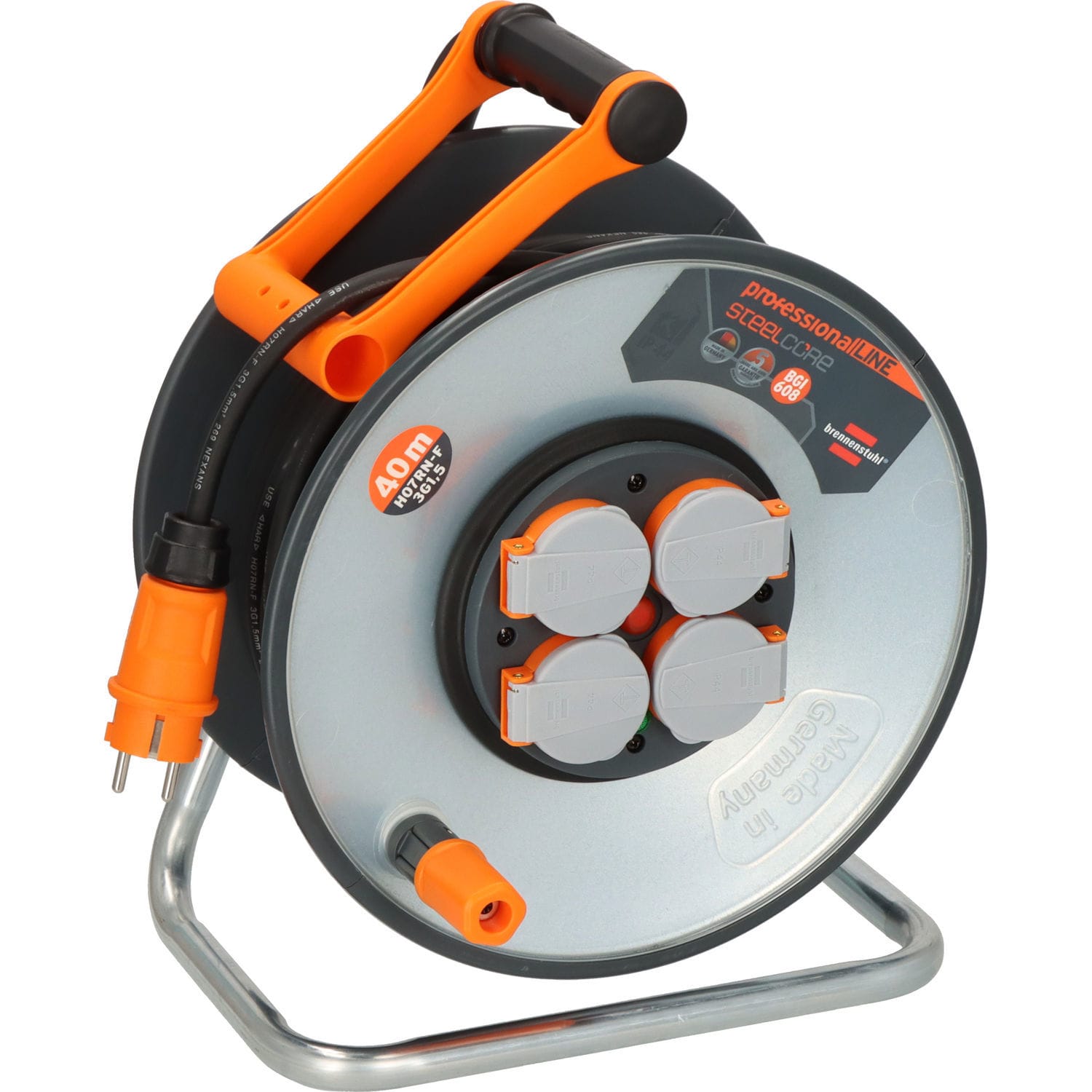 Promo Brennenstuhl Kabel Rol Garant Ip44 Cable Reel 50m-1209830 Diskon 23% Di Seller Kamijaya