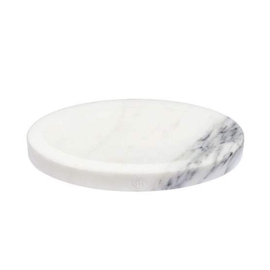 Set di accessori da bagno in marmo / Dispenser di sapone in pietra naturale / Decorazioni in marmo per il bagno / Portaspazzolino / Portasapone / Decorazioni Boho - Italia