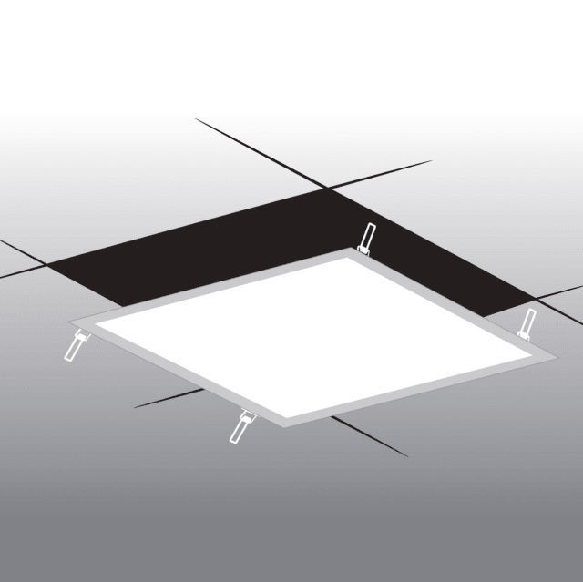 Pannello LED Incasso Pannello LED Da Soffitto 48W 600x600mm - Luce Bianca Giorno 6500K, Perfetto Per Ufficio E Casa Luce LED 48W 6500K