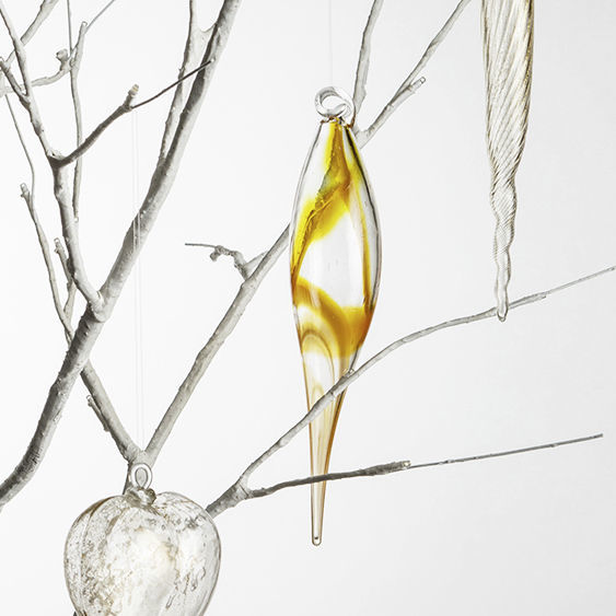 Inge-glas Decorazione Natalizia Martin Pescatore – Palla Per Albero In Vetro Soffiato E Dipinto A Mano 10 Cm – Fatto In Germania (10015S023)