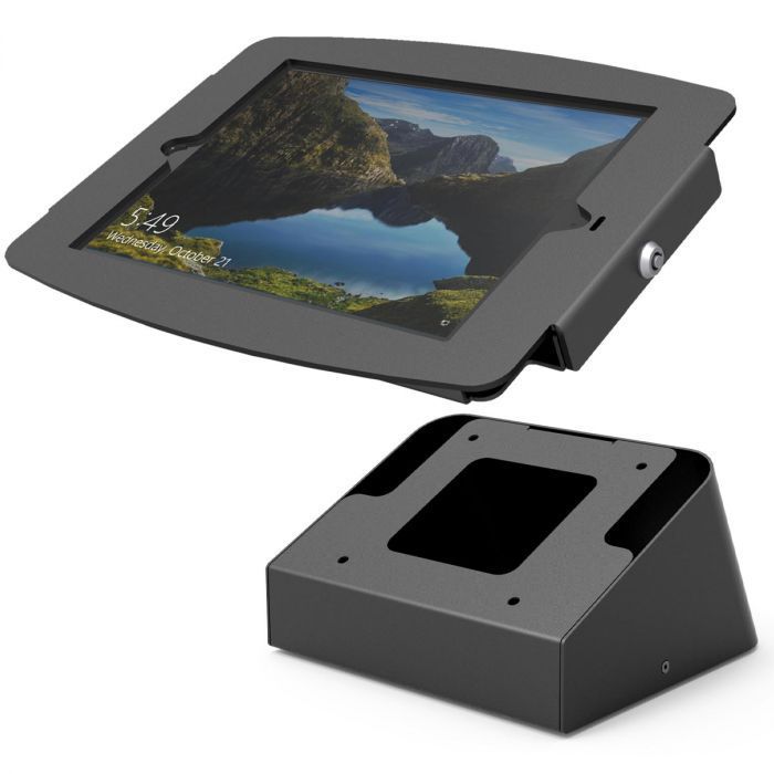 Supporto Parete Per Tablet Girevole 360&deg; - Regolabile Per IPad, Smartphone E E-reader 4.7-13.5"
