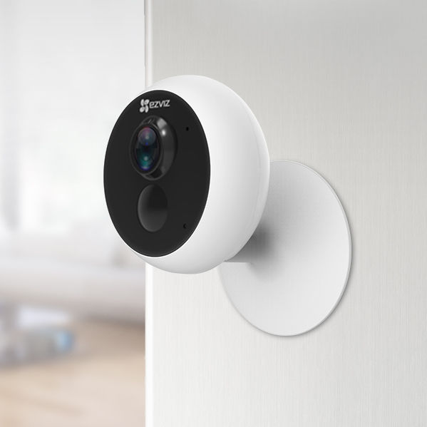 EZVIZ C2Cube IP Telecamera di Sicurezza, 720P HD, 2.4Ghz Wi-Fi