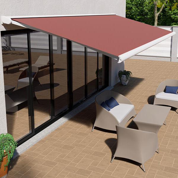 Tessuto sostitutivo per tenda da sole Crema 330 x 195 cm Poliestere