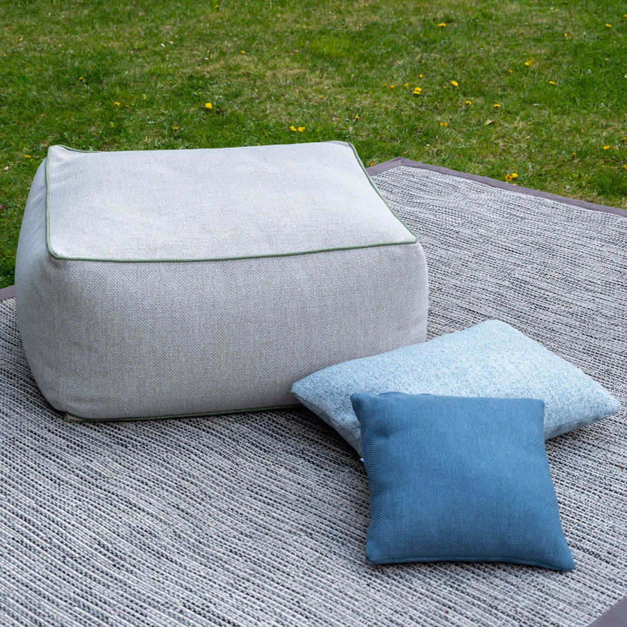 Pouf Moderno - Soft - RAN - In Tessuto / Quadrato / Con Rivestimento ...