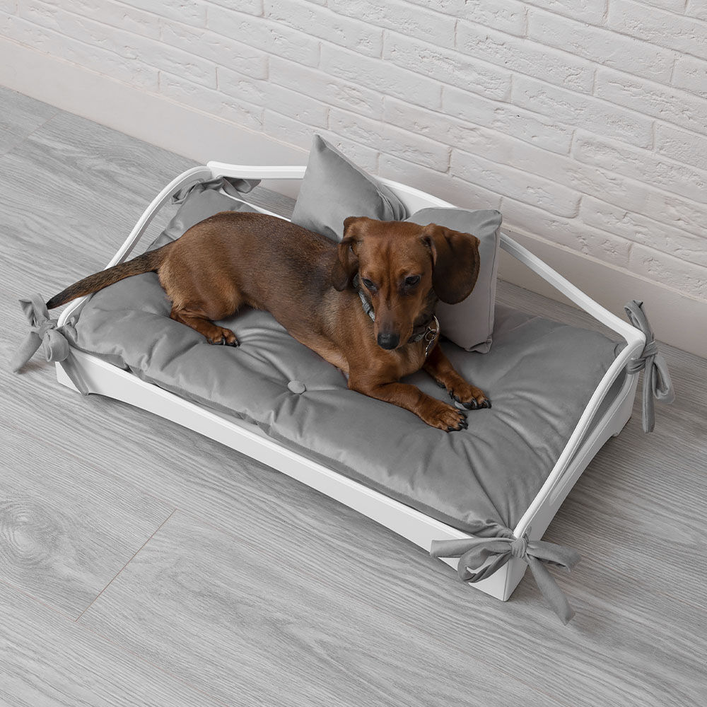 Letto per cane in tessuto Sofli