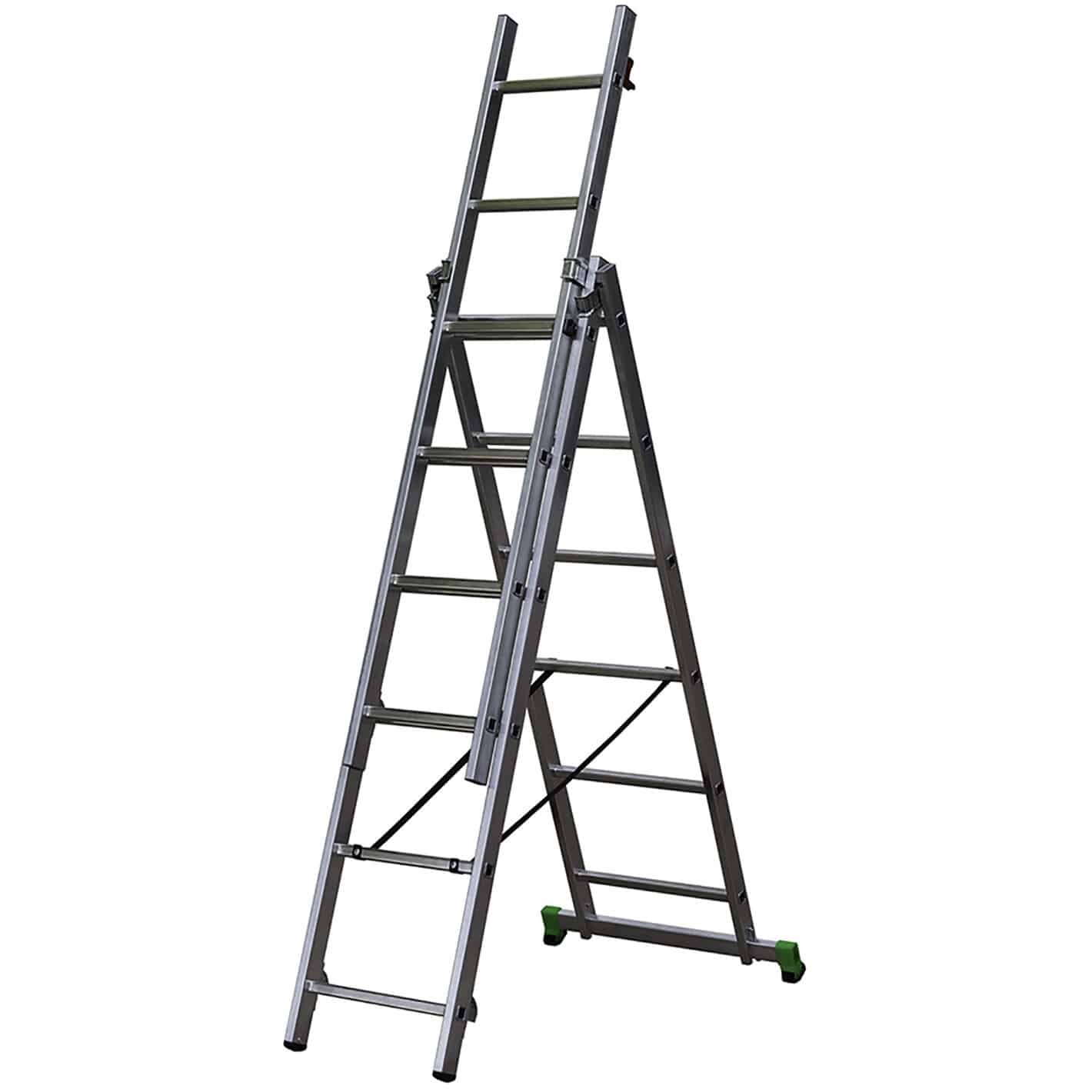 Scala Sicurezza Antiscivolo Scala A Pioli Pieghevole Professionale - 6 Gradini Con Blocco Sicurezza Per Casa E Ufficio Scala Pieghevole 6 Gradini