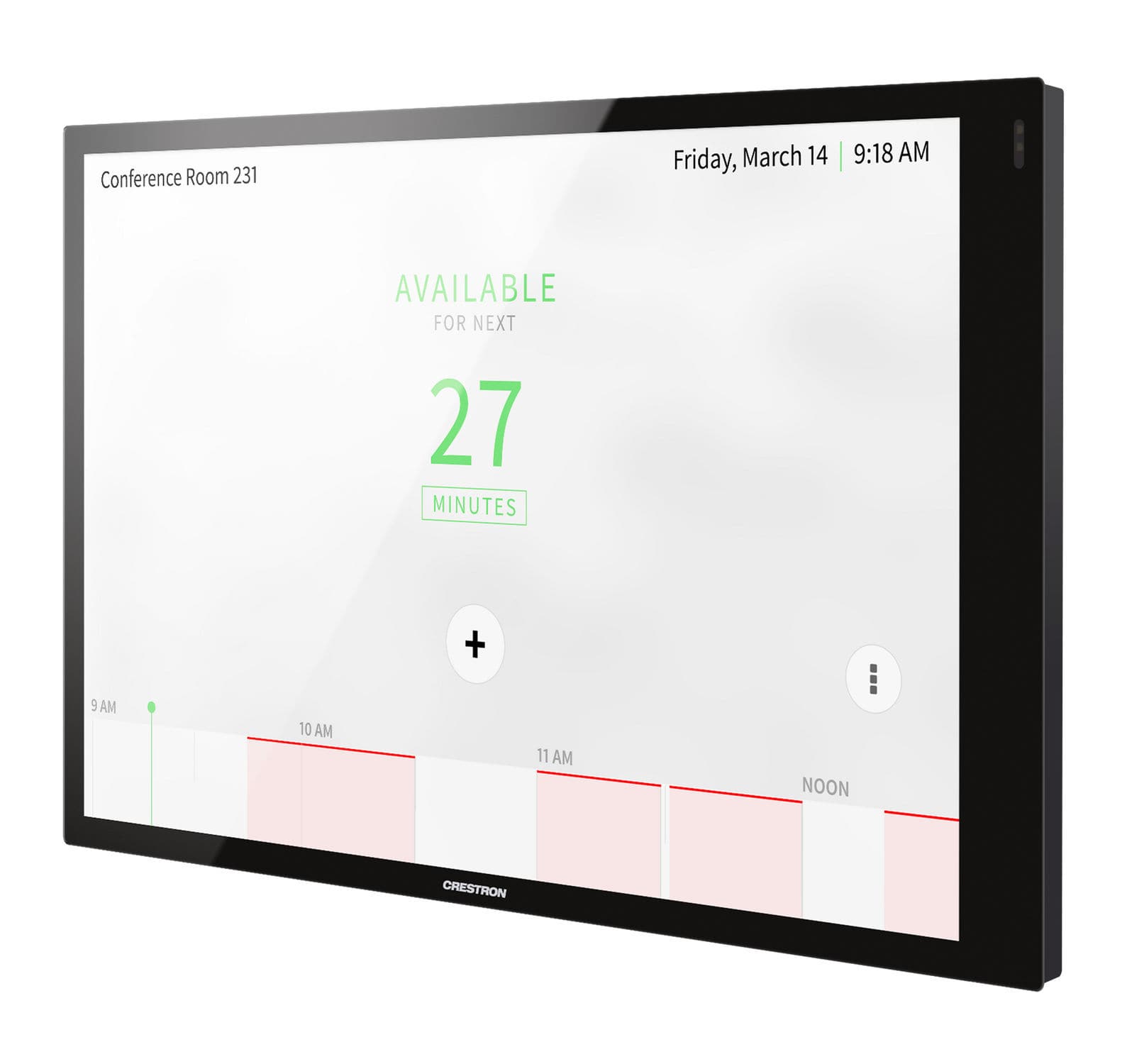 Touch screen per sistema domotico - TSW-1070-B-S - CRESTRON - a