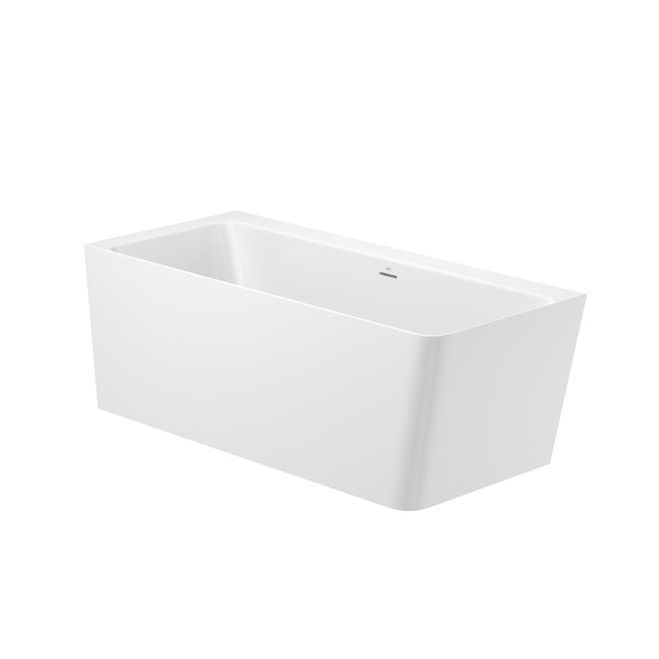 Set di accessori bagno in resina Striato Bianco - Elementi arredo Bagno