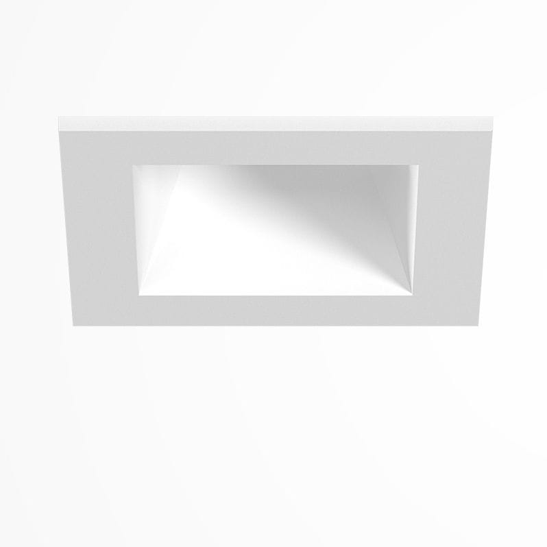 Faretto da incasso quadrato bianco orientabile - Artemis 70